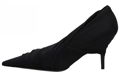 Balenciaga Slim Heel High Heels Women's Black