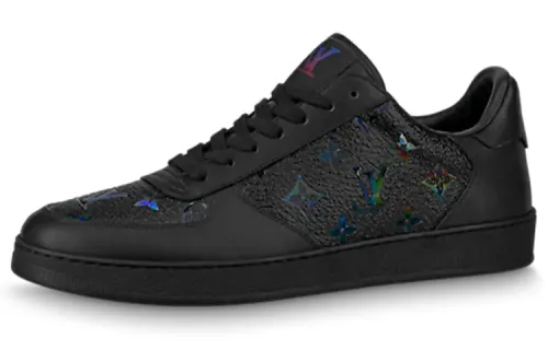 LOUIS VUITTON Rivoli Versatile Low top Stylish Skateboarding Shoes Men's Black