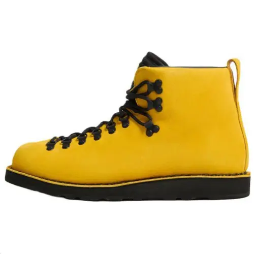 STONE ISLAND Logo Patch Round Toe Ankle Boots