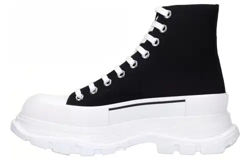 Alexander McQueen Tread Slick Lace Up Boots