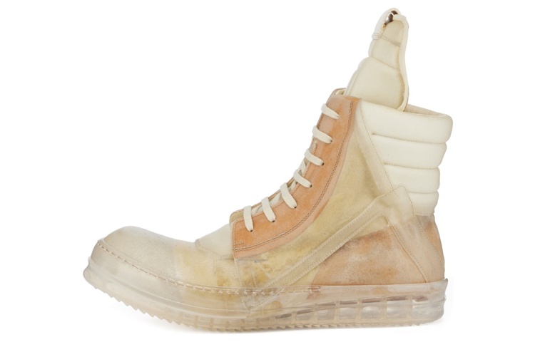 RICK OWENS Cargo Basket Lace-up Boots