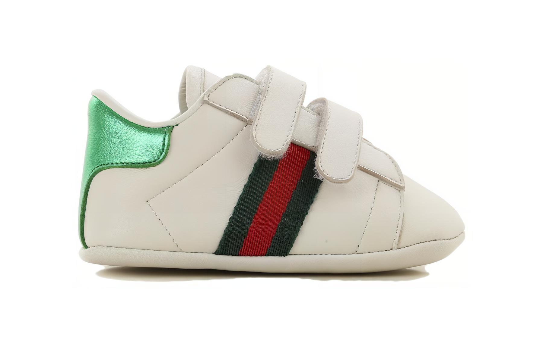 Детские кеды Gucci (белые) — фото 2