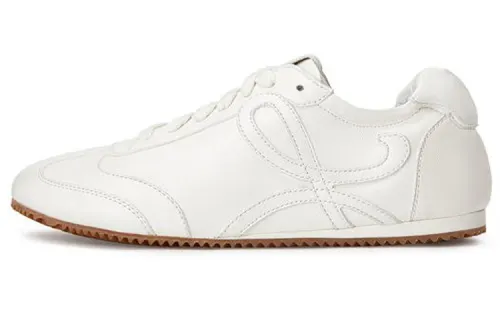 LOEWE Ballet Runner Low top Casual Shoes Women's Cotton White