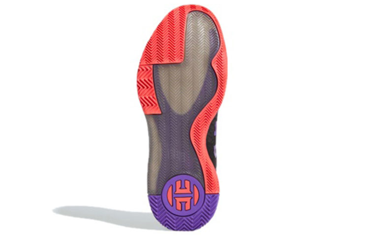 Мужские кроссовки adidas Harden Vol.3 (черный / фиолетовый) — Чёрный / фиолетовый — фото 5