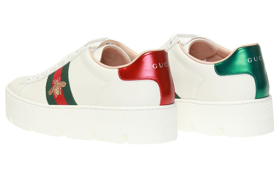 Женские кеды Gucci ACE (белые) — фото 4
