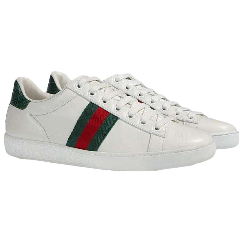 Женские кеды Gucci ACE (белые) — фото 2