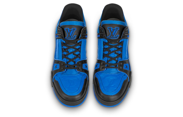 Кеды LOUIS VUITTON Trainer (сине-черные) — фото 3