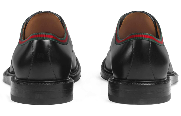 Мужские туфли Gucci Лоферы (черные) — фото 4