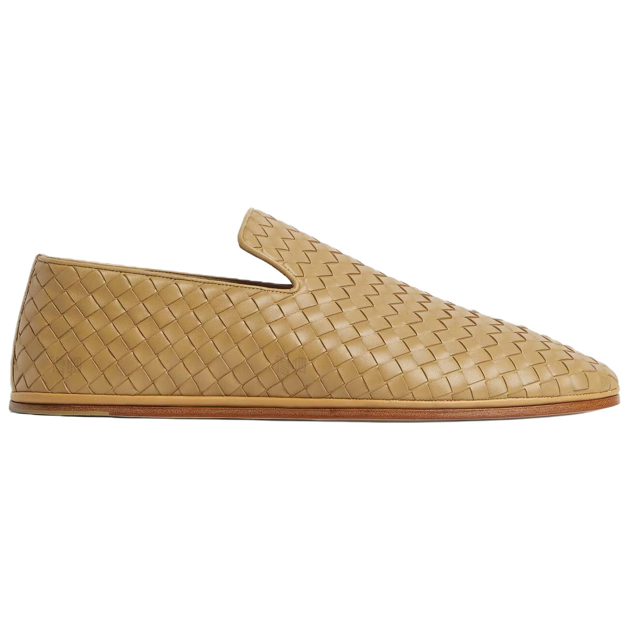 Мужские кеды Bottega Veneta Sunday (светло-коричневые) — фото 2