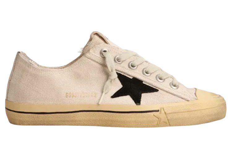 Женские кеды Golden Goose V-Star (белые) — фото 2