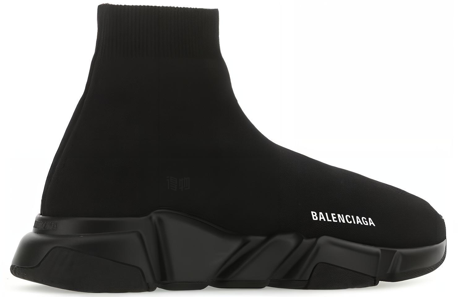 Мужские кроссовки Balenciaga Speed (черные) — фото 3