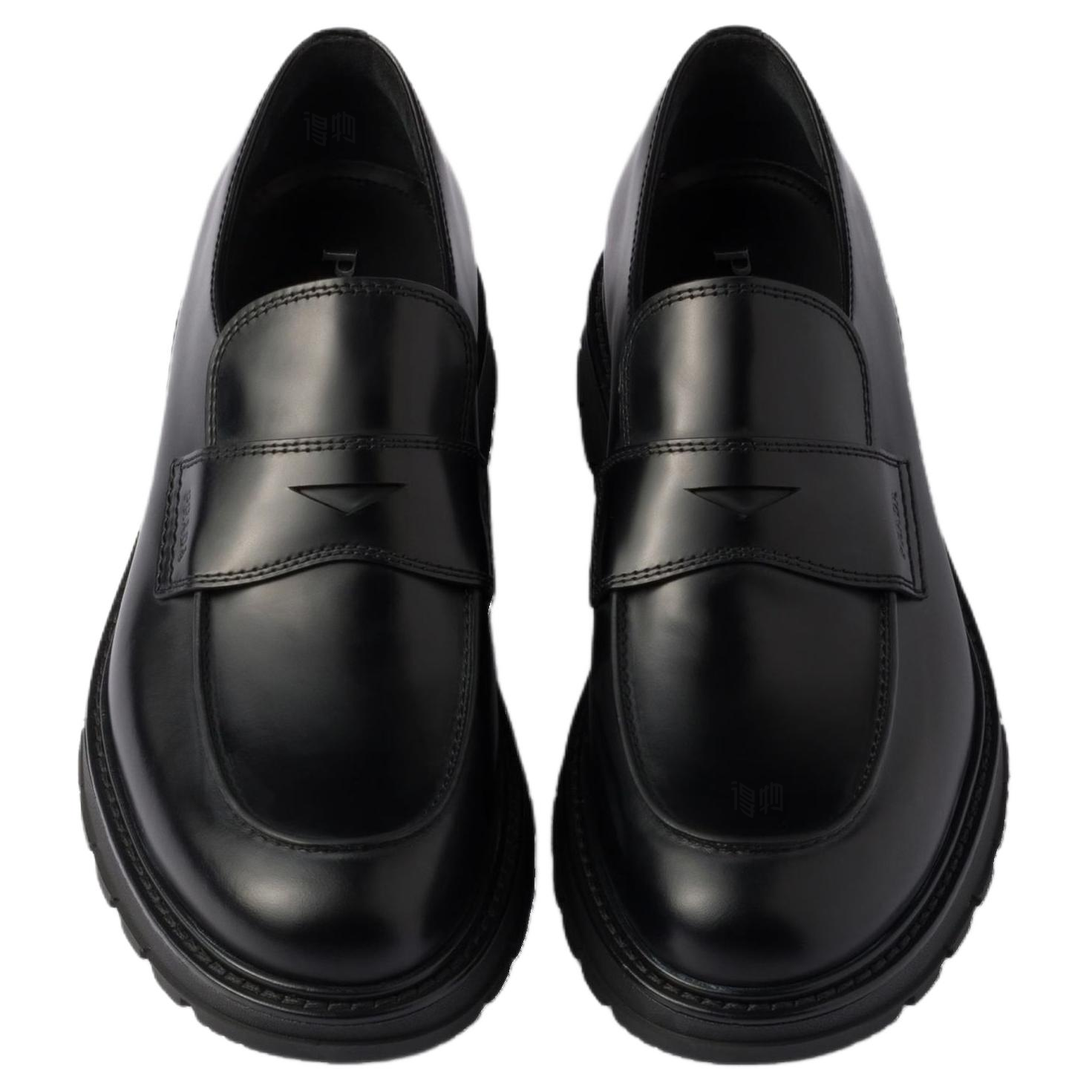 Мужские туфли Prada 3.5cm (черные) — фото 6