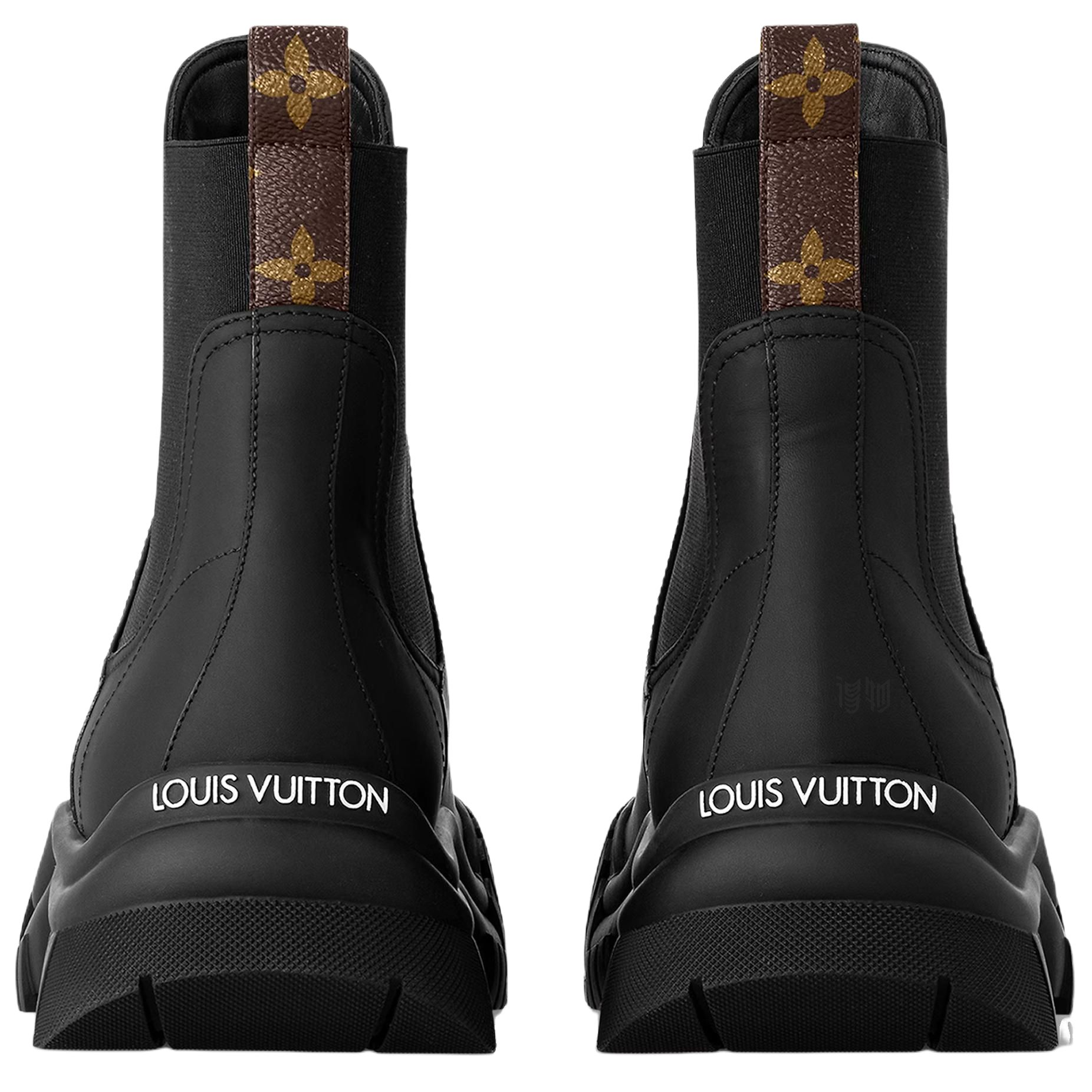 Женские ботинки Louis Vuitton Ruby (черные) — фото 5