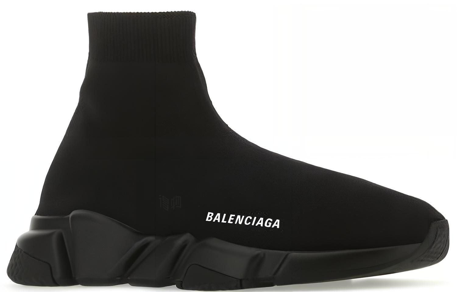 Мужские кроссовки Balenciaga Speed (черные) — фото 2