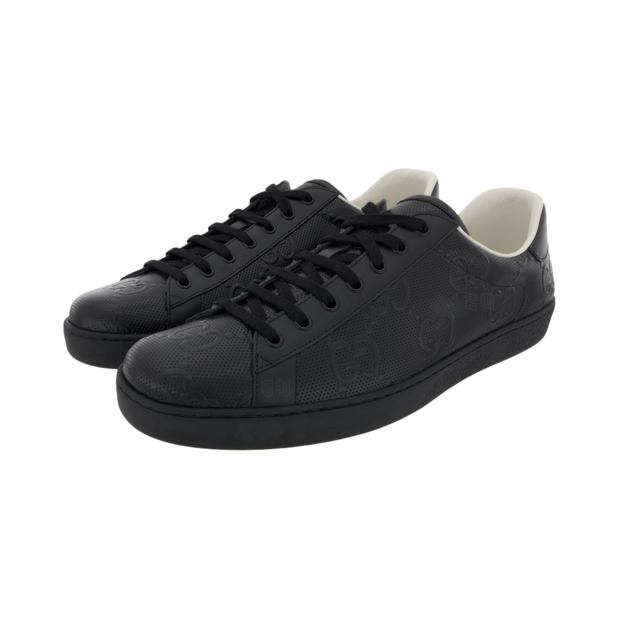 Мужские кеды Gucci ACE (черный) — фото 3