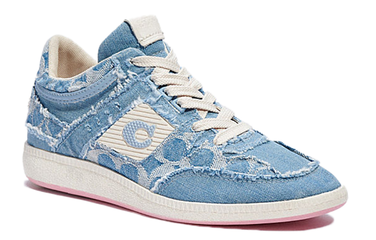 Женские кеды COACH CitySole (синие) — фото 3