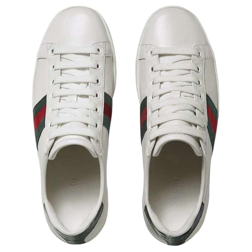 Женские кеды Gucci ACE (белые) — фото 3