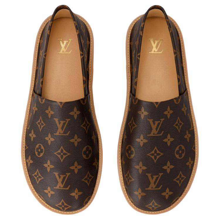 Мужские туфли Louis Vuitton Traveller (коричневые) — фото 4