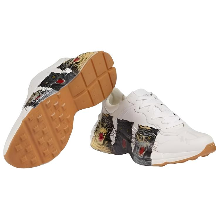 Мужские кроссовки Gucci Rhyton (белые) — фото 6