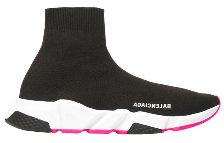 Женские кроссовки Balenciaga Speed (черные) — фото 2