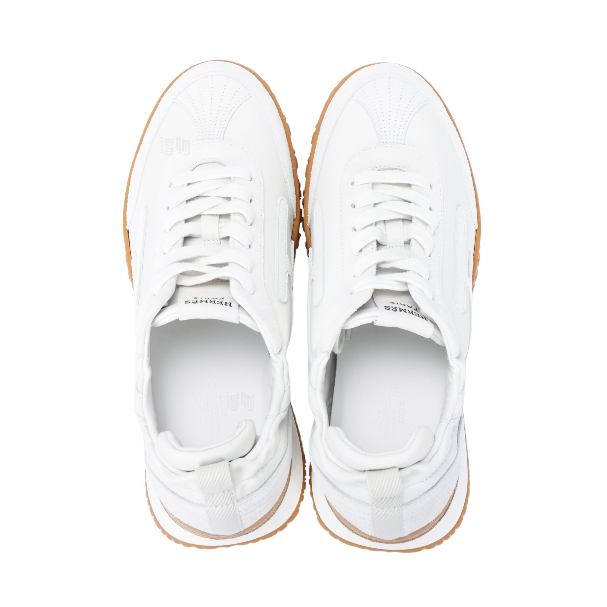 Женские кеды Hermes Jet (белые) — фото 3