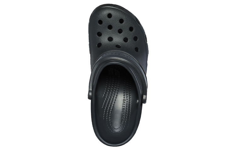 Женские туфли Balenciaga × Crocs (черные) — фото 4