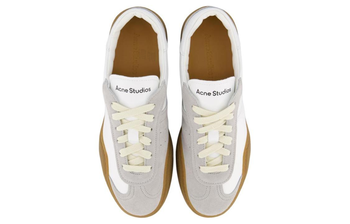 Мужские кеды Acne Studios (белые) — Белый — фото 4