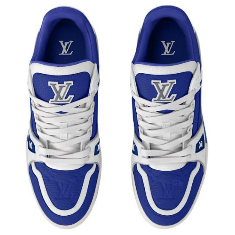 Кеды Louis Vuitton Trainer (синий) — фото 4