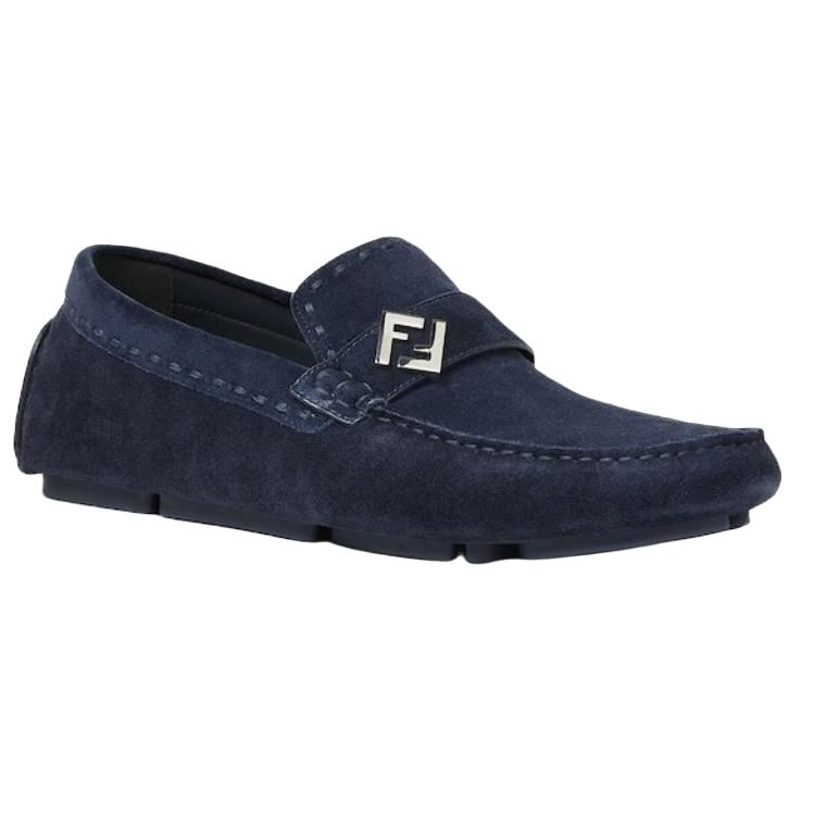 Мужские туфли FENDI (синие) — фото 3