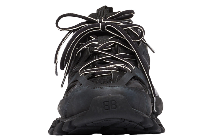 Мужские кроссовки Balenciaga Track led trainers (черные) — фото 4