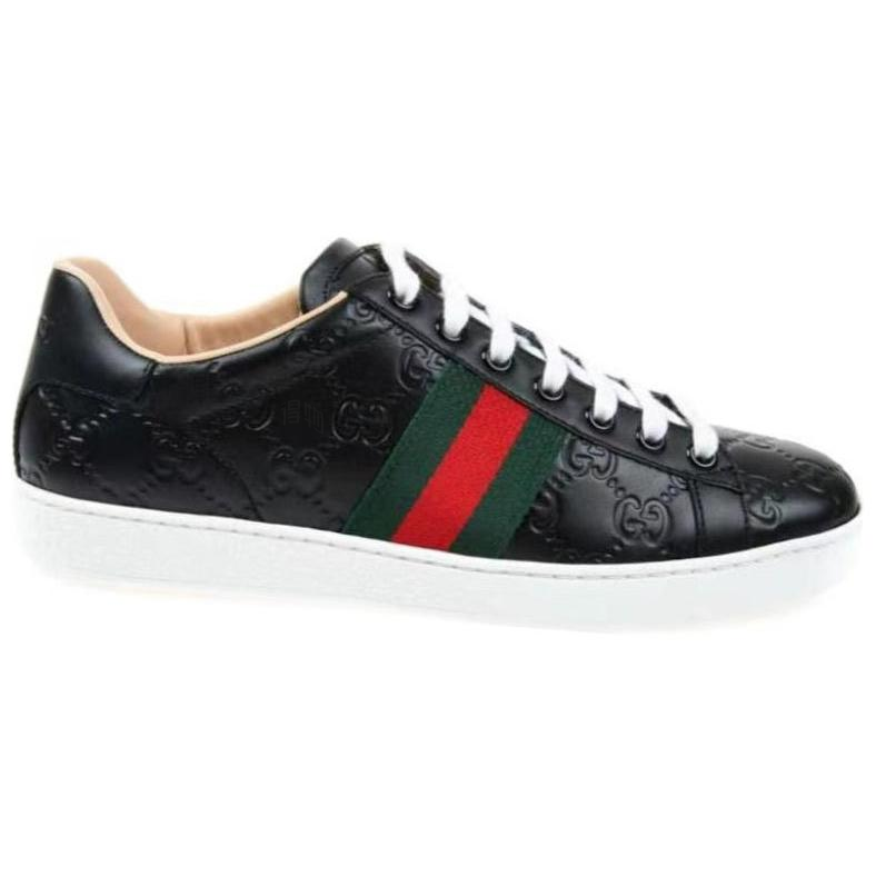 Женские кеды Gucci ACE (черные) — фото 2