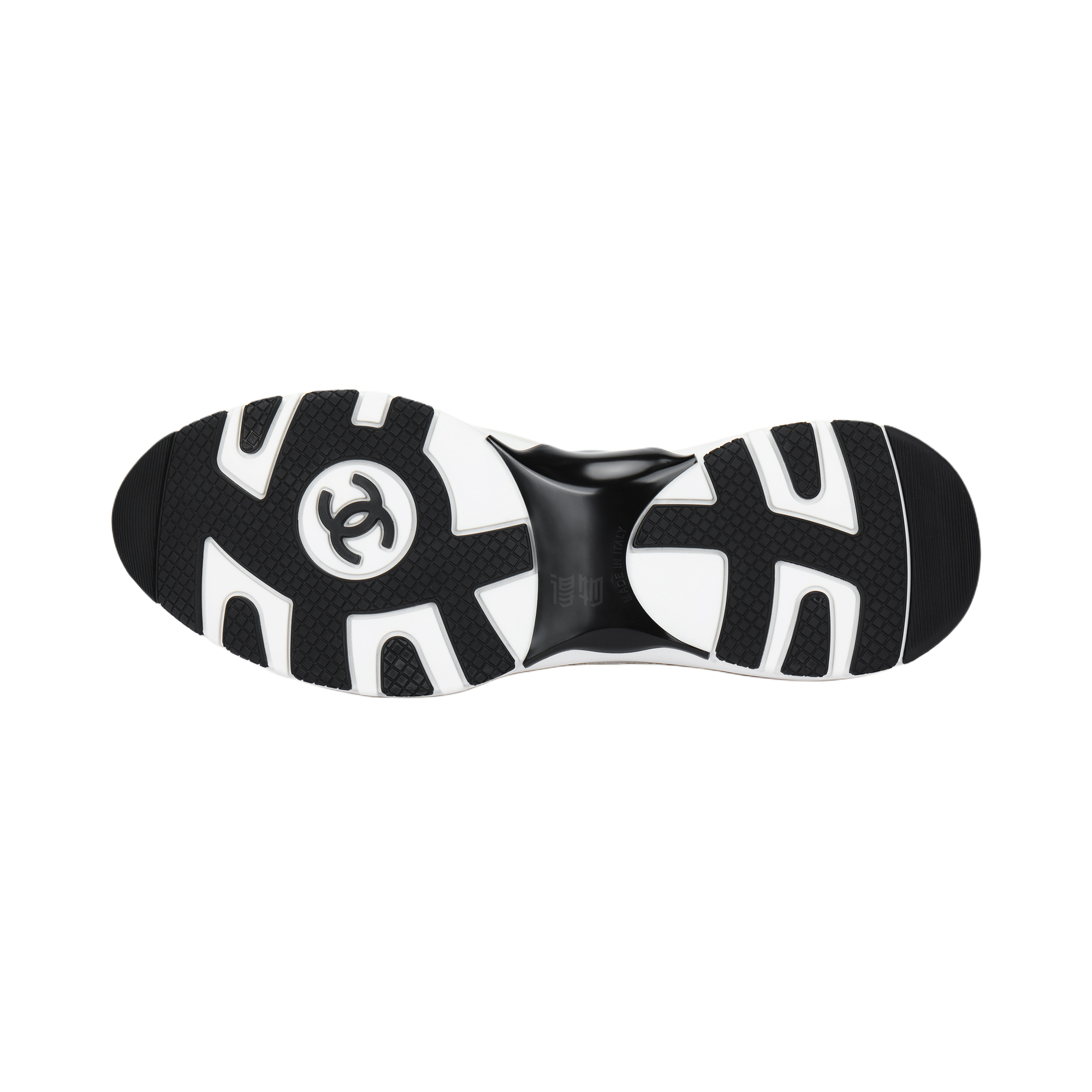 Женские кроссовки Chanel Suede Platform Sneakers (белые) — фото 5