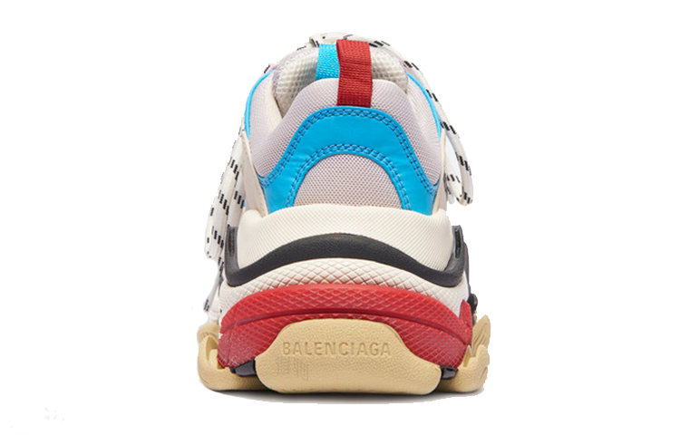 Женские кроссовки Balenciaga Triple S (бежевые) — фото 5