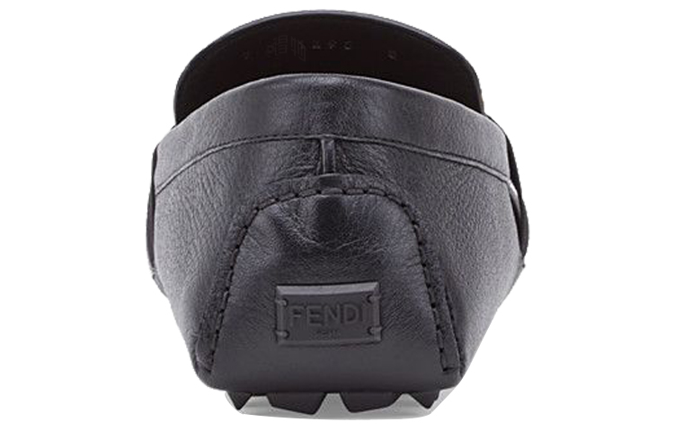 Мужские лоферы Fendi (черные) — фото 5
