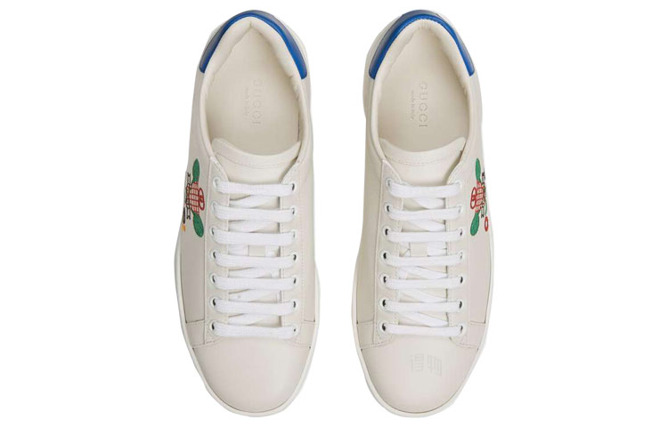 Женские кеды Gucci ACE Tennis (белые) — фото 4
