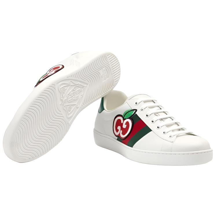 Мужские кеды Gucci Ace (белые) — фото 5