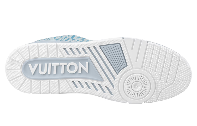 Мужские кеды Louis Vuitton Trainer (синие) — фото 5