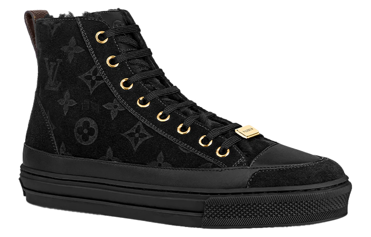 Женские кеды Louis Vuitton Stellar (черные) — фото 2
