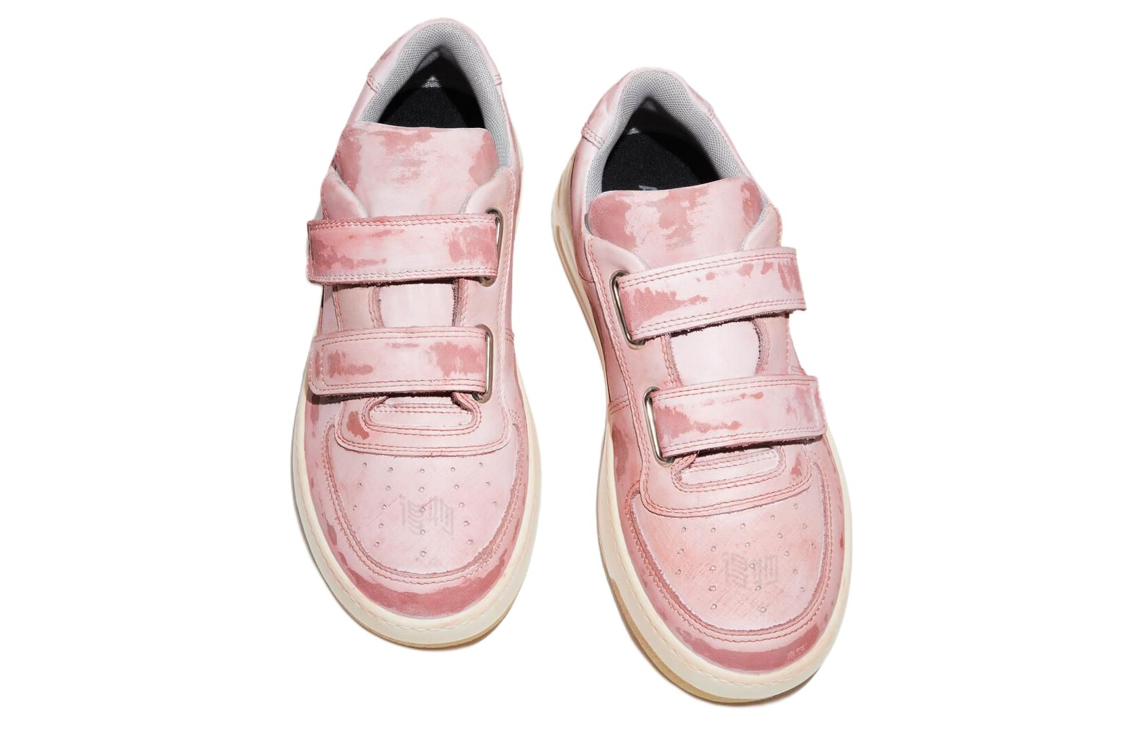 Женские кеды Acne Studios (розовые) — фото 3