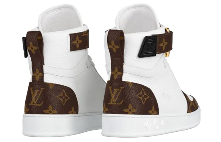 Женские кеды Louis Vuitton LOUIS VUITTON Boombox (белые) — фото 4