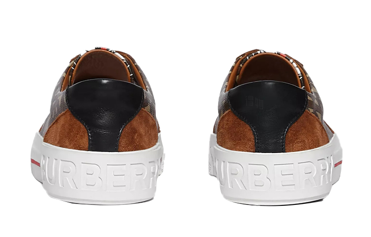 Кеды Burberry (коричневые) — фото 5