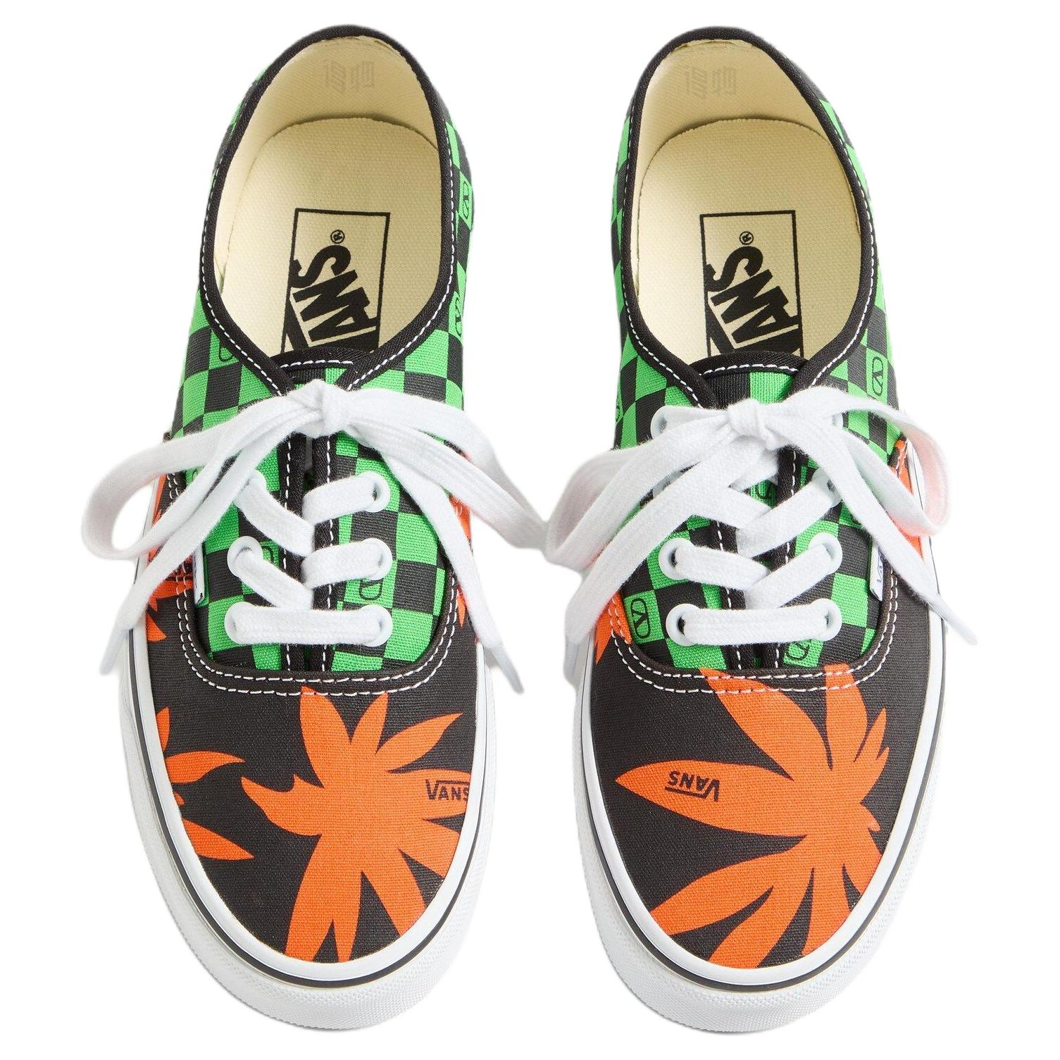 Женские кеды Valentino × Vans (оранжевые) — фото 5