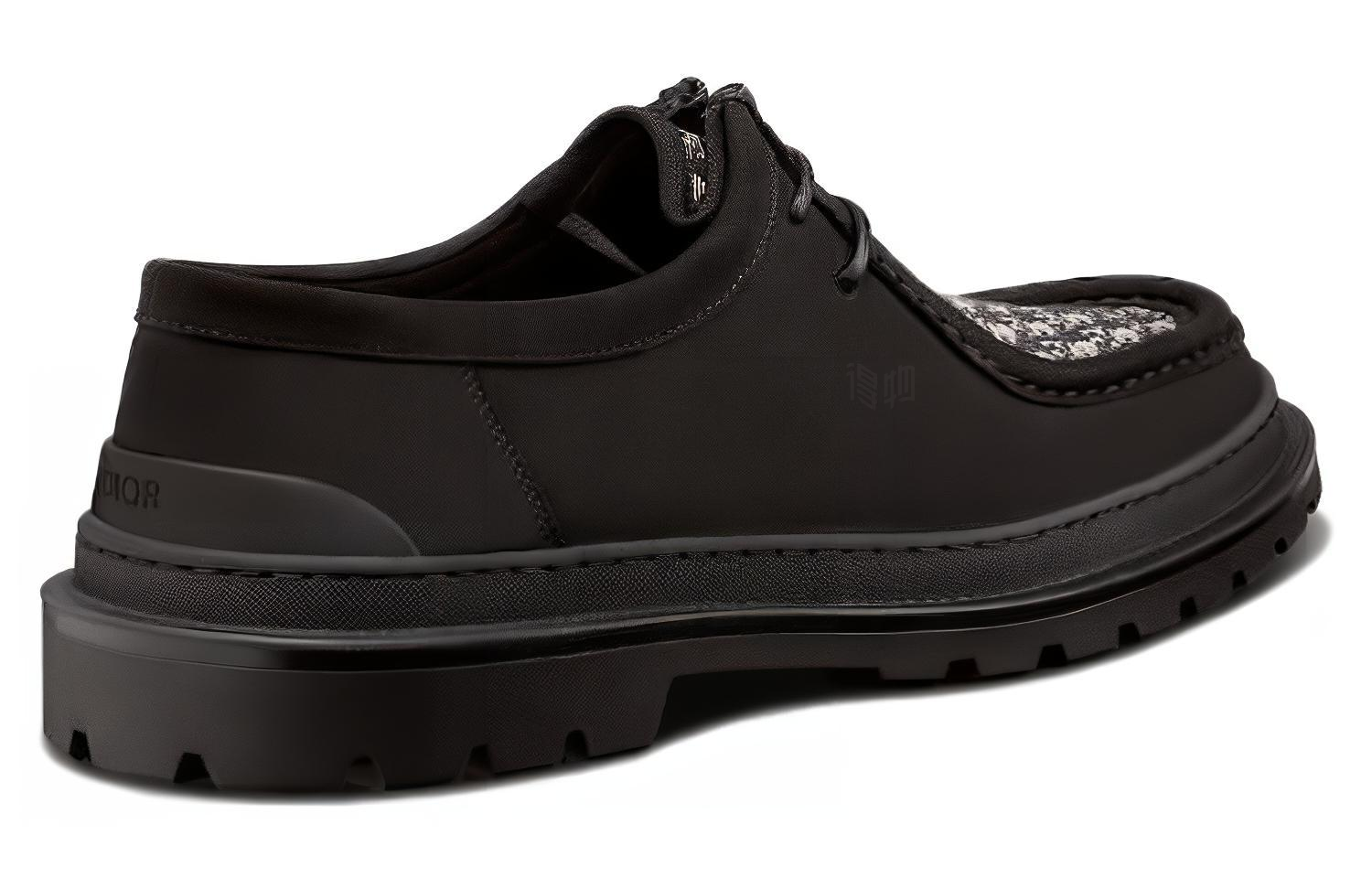 Мужские кеды Dior Explorer (черные) — фото 4
