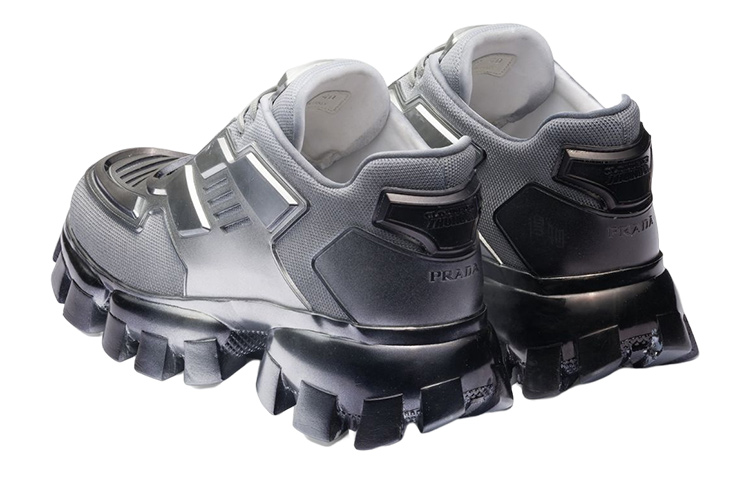 Женские кроссовки Prada Cloudbust Thunder (серебристый) — фото 4
