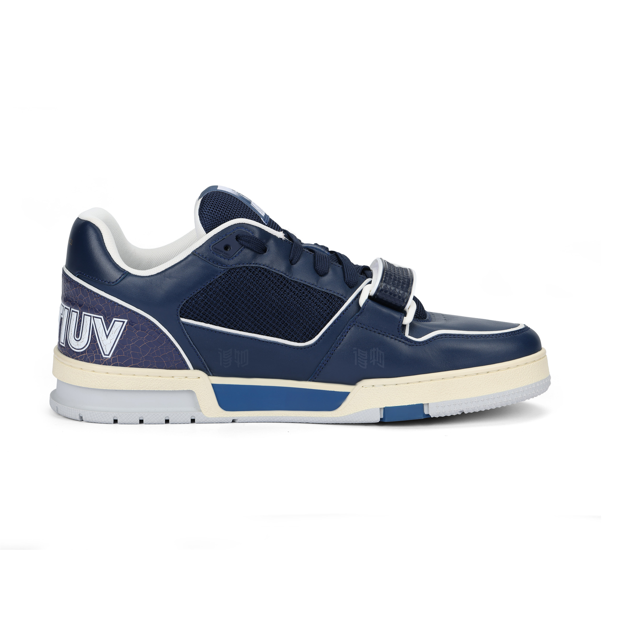 Мужские кеды Louis Vuitton Trainer (синие) — фото 2