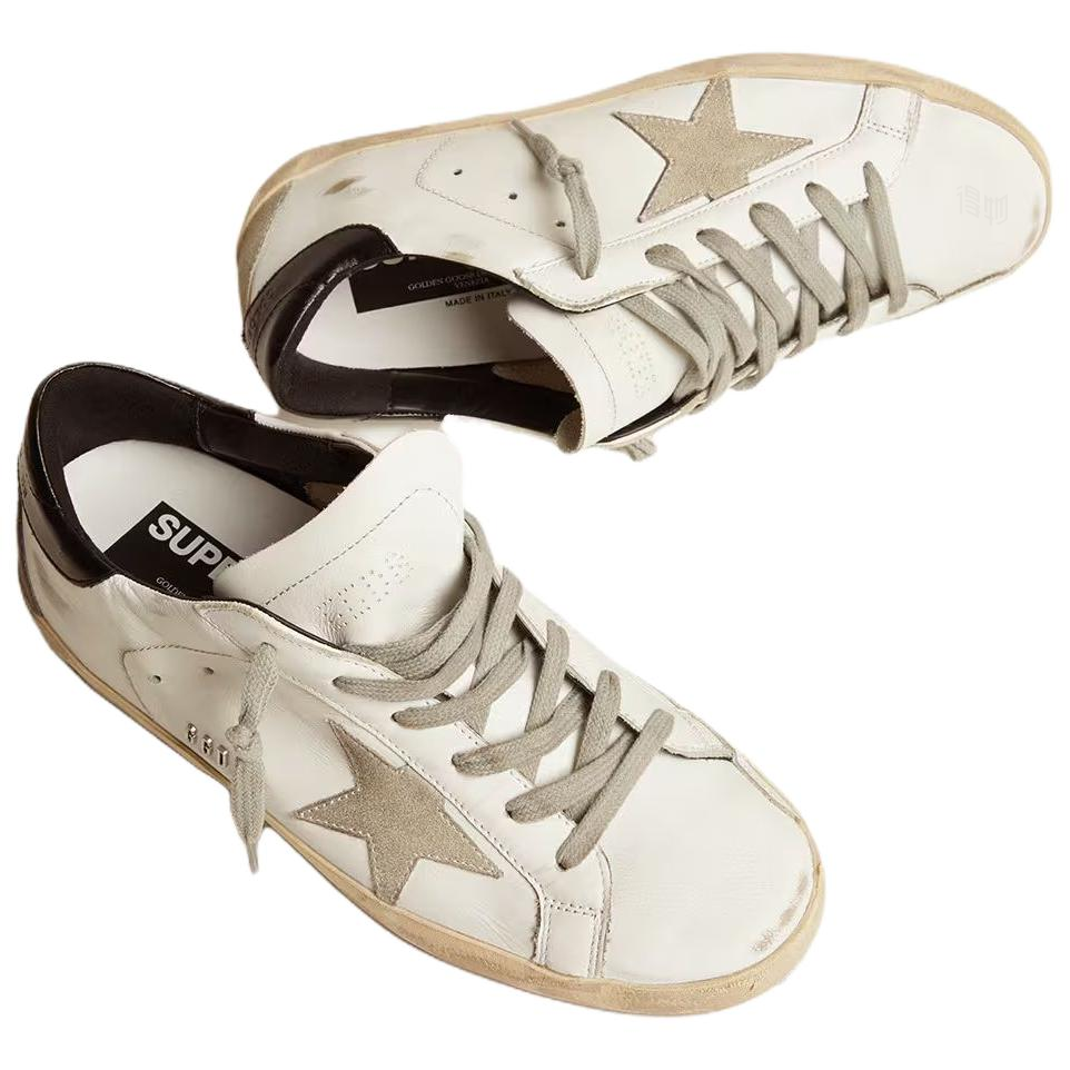 Женские кеды Golden Goose Super-Star (белые) — фото 5