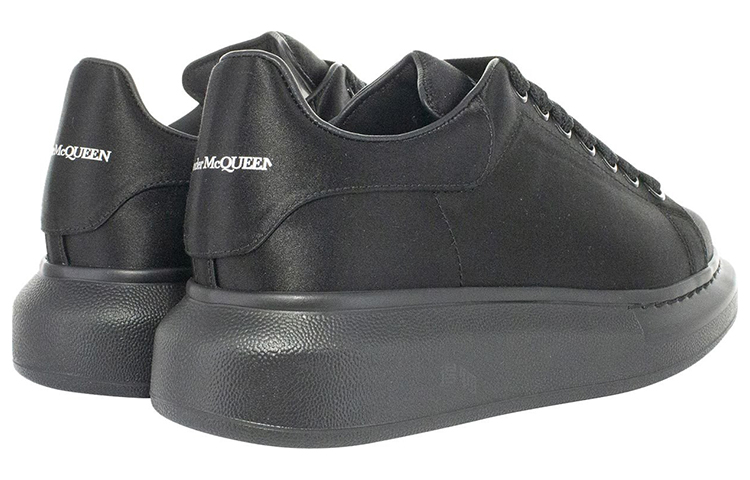 Женские кеды Alexander McQueen (черные) — фото 4