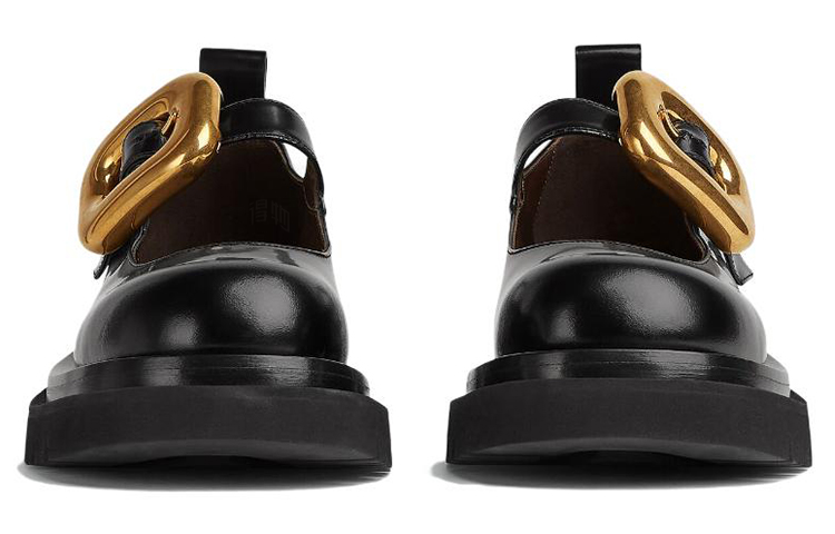 Женские туфли Bottega Veneta Lug Chelsea (черный) — фото 3