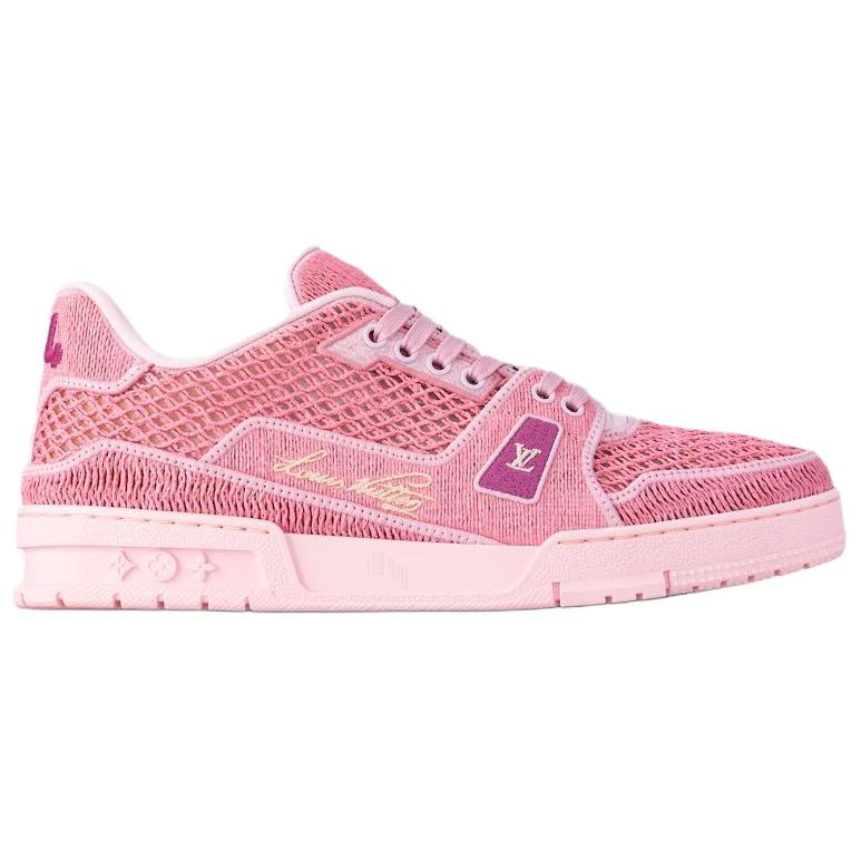 Кеды Louis Vuitton Trainer (розовые) — фото 2