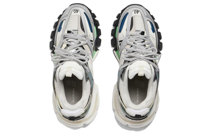 Женские кроссовки Balenciaga Track 3.0 (серые) — фото 4